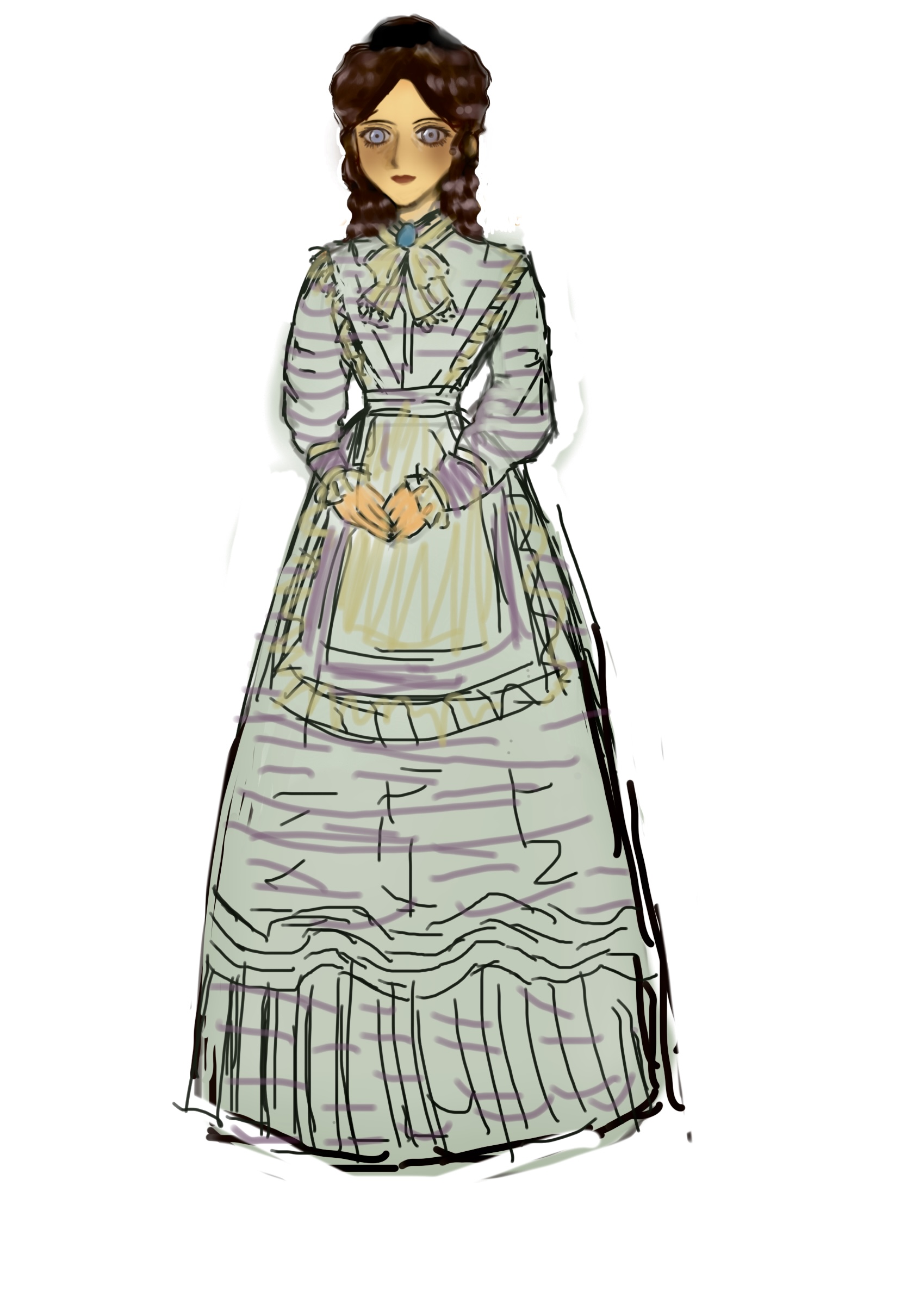 Russian original character study exploring historical costume and psychology